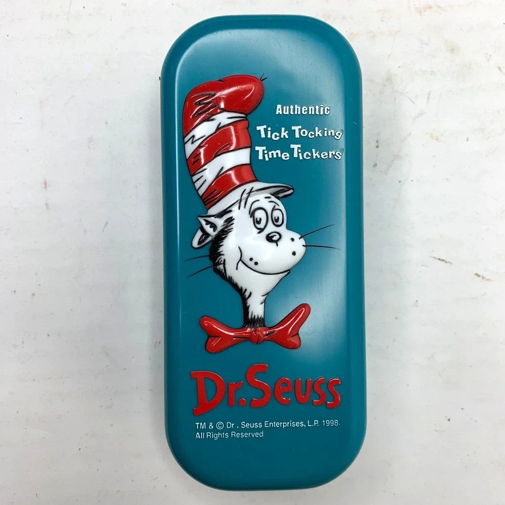 Dr Seuss Watch 'Tick Tocking Time Tickers'  Green Egss & Ham 1997‎ NEW